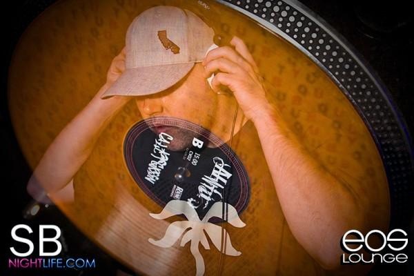 DJ AtWill during a live DJ performance